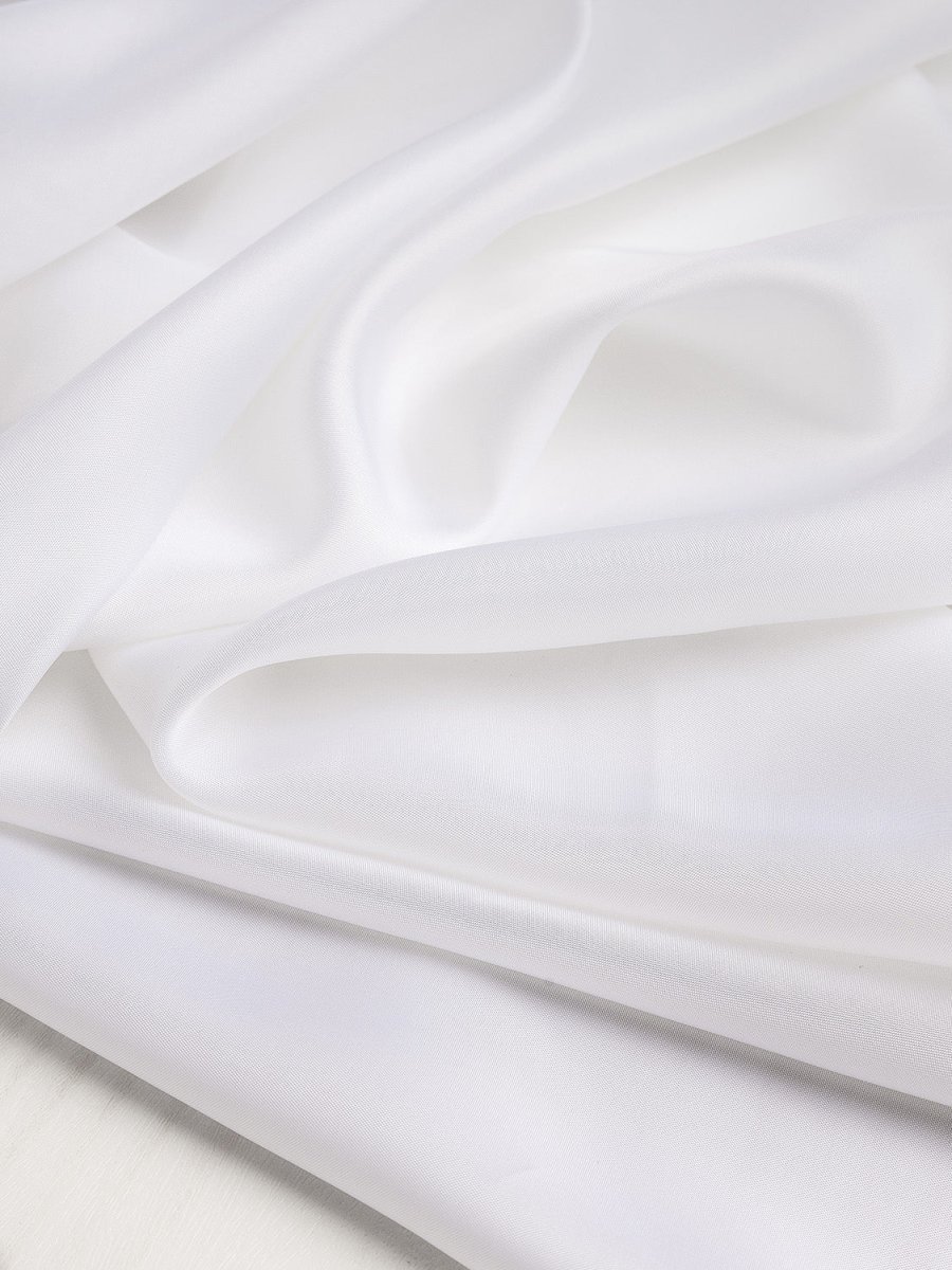 Bemberg Cupro Lining - White – Image 2