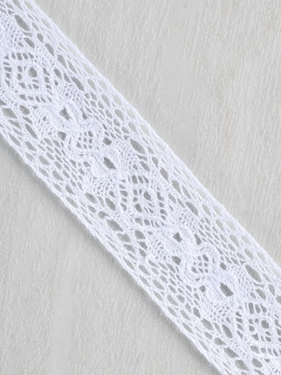Snowflake Cotton Lace Tape 20mm (3/4") – Image 3