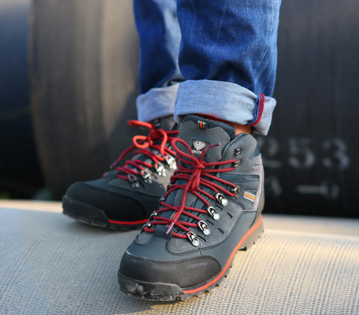 Chaussures Trekking Randonnée Homme - Imperméable DWZ-ALPINE – Image 8