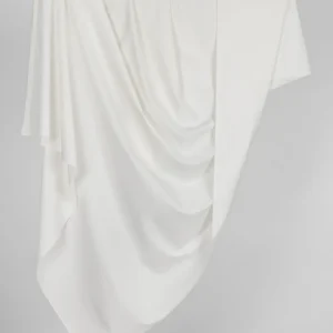 Core Collection Lightweight Silky Cotton Poplin - Cream - Swatch