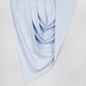 Cotton Oxford Shirting - Light Blue - Swatch