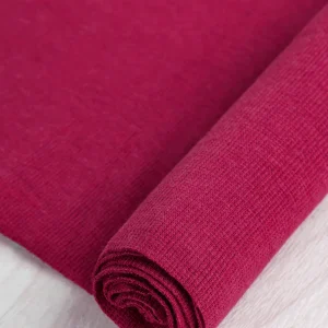 Bamboo/Cotton 2x2 Baby Rib - Hibiscus