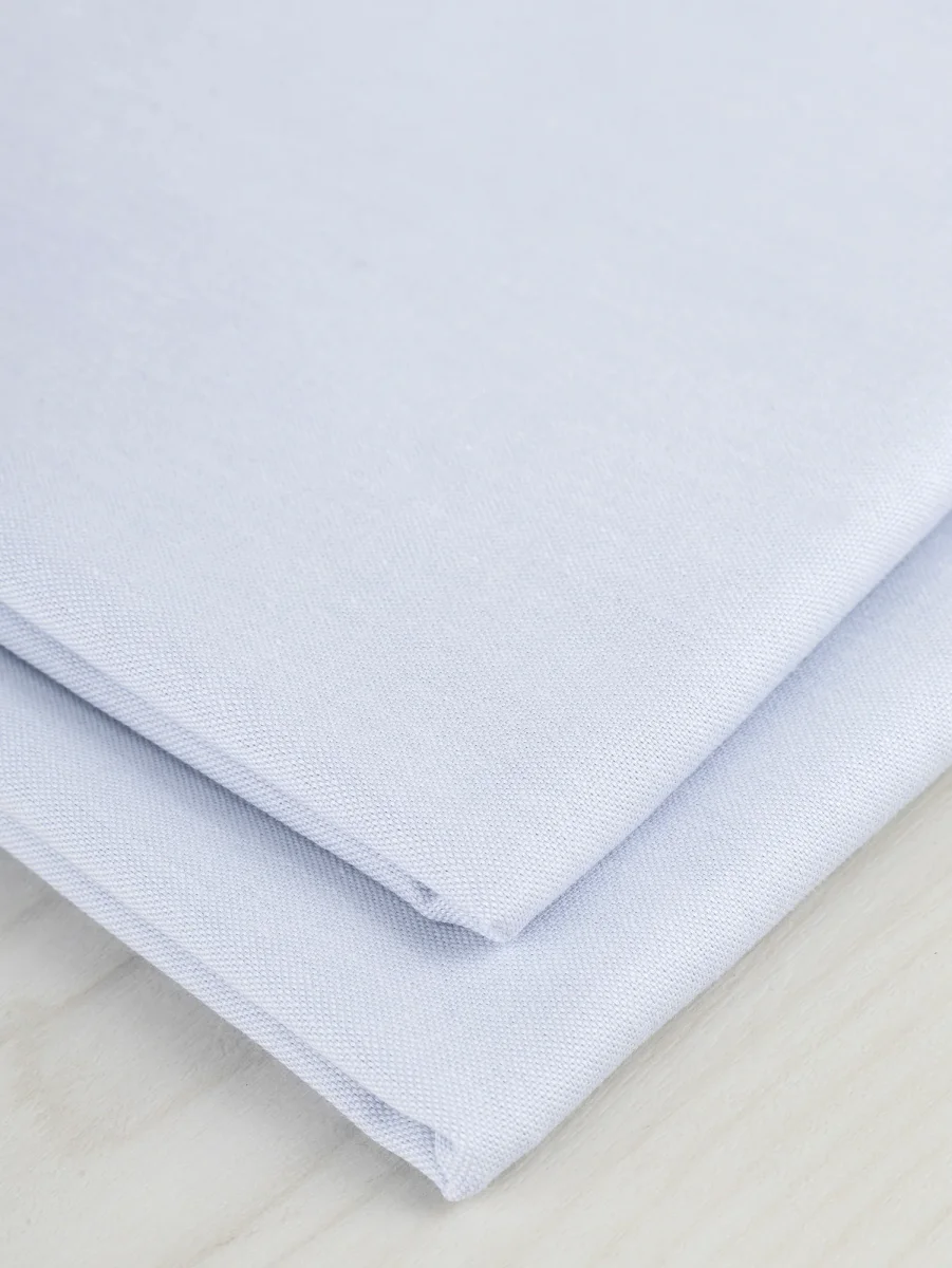 Cotton Oxford Shirting - Blue Haze – Image 4