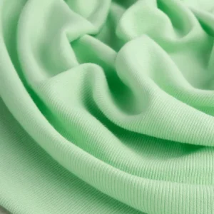 Cotton Rib Knit Deadstock - Celery