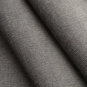 Cotton Spandex Stretch Corduroy Deadstock - Steel