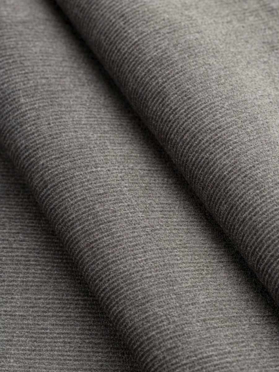 Cotton Spandex Stretch Corduroy Deadstock - Steel – Image 2