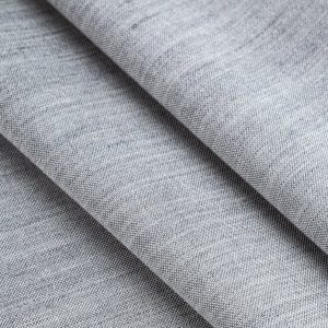 Cotton Wool Viscose Suiting Deadstock - Silver