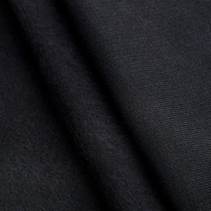 Custom Organic Cotton Fleece - Black