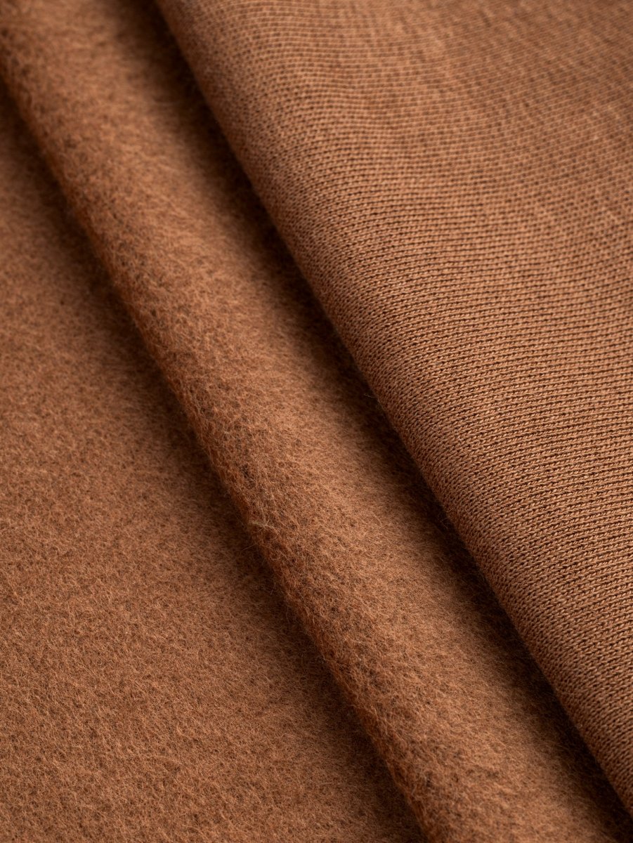 Custom Organic Cotton Fleece - Caramel – Image 2