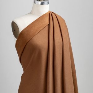 Custom Organic Cotton Fleece - Caramel - Swatch