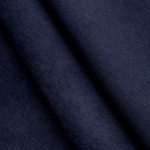 Custom Organic Cotton Fleece - Indigo