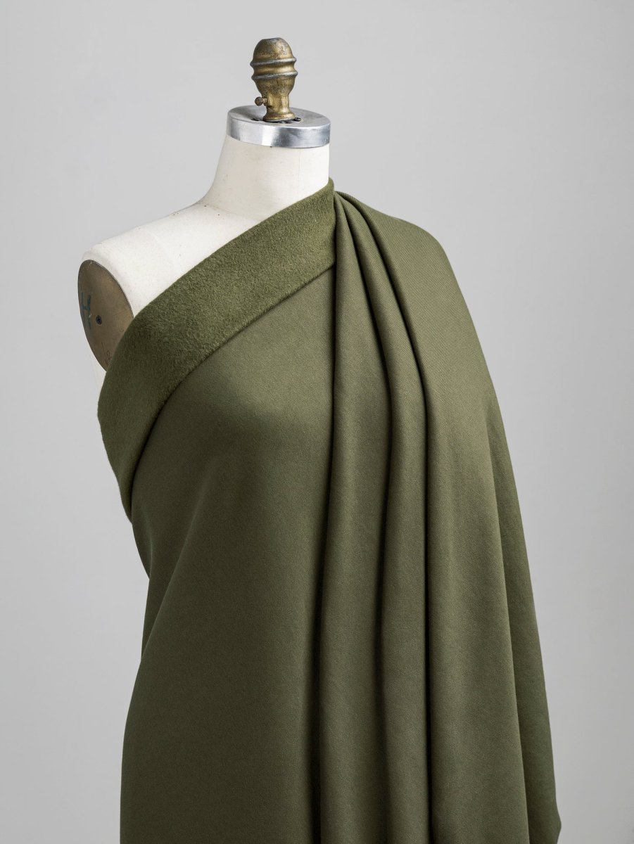 Custom Organic Cotton Fleece - Olive – Image 3