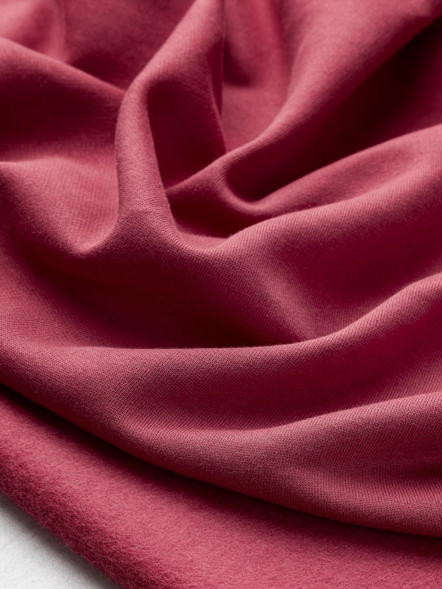 Custom Organic Cotton Fleece - Red Earth – Image 5