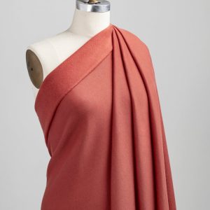 Custom Organic Cotton Fleece - Rust - Swatch