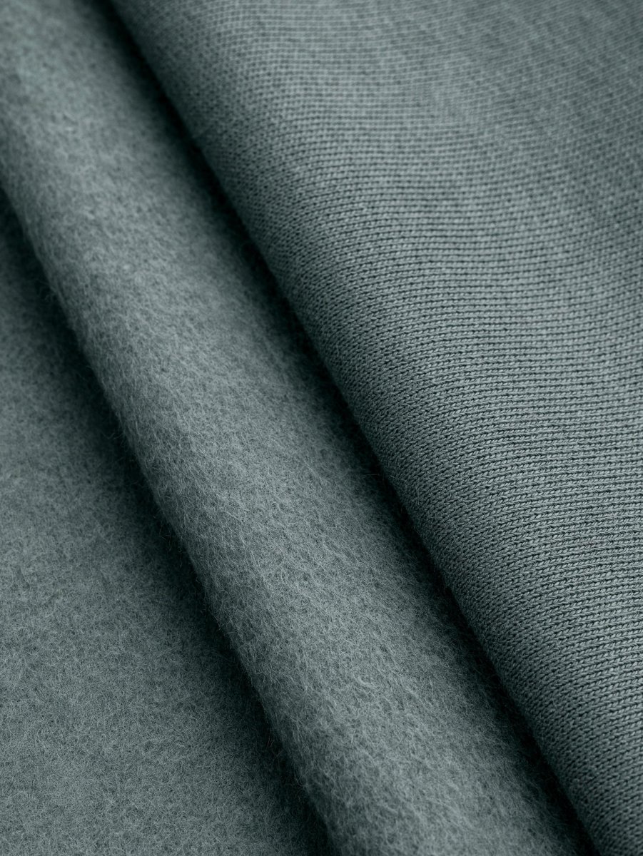 Custom Organic Cotton Fleece - Smokey Pine