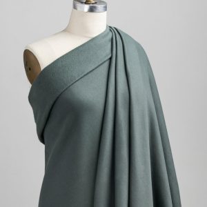 Custom Organic Cotton Fleece - Smokey Pine - Swatch