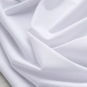 Italian Eco Nylon Stretch Knit Deadstock - White - Swatch