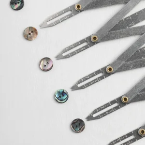 Expanding Sewing Gauge + Buttonhole Spacer