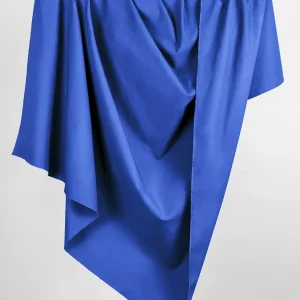 Midweight Organic Cotton Canvas - Royal Blue - Swatch