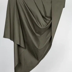 Lightweight Organic Cotton Stretch 6 oz Twill - Hunter Green - Swatch