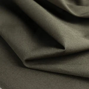 Lightweight Organic Cotton Stretch 6 oz Twill - Hunter Green