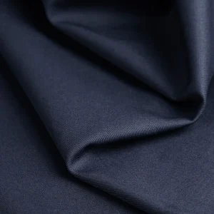 Lightweight Organic Cotton Stretch 6 oz Twill- Navy