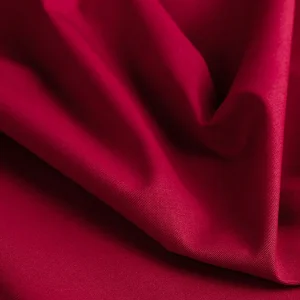 Lightweight Organic Cotton Stretch 6 oz Twill - Scarlet