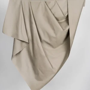 Midweight Organic Cotton Twill - Khaki - Swatch