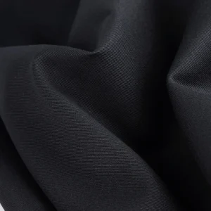 Midweight Organic Cotton Twill - Black