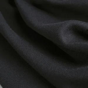 Luxe Organic Cotton Jersey Knit - Black