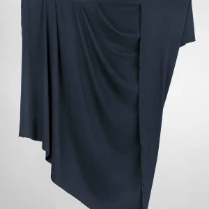 Luxe Organic Cotton Jersey Knit - Navy - Swatch