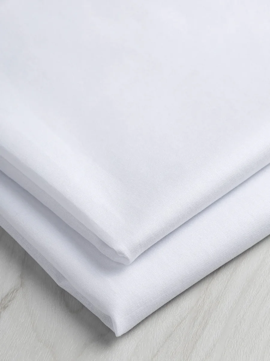 Breezy Cotton Voile - White – Image 3