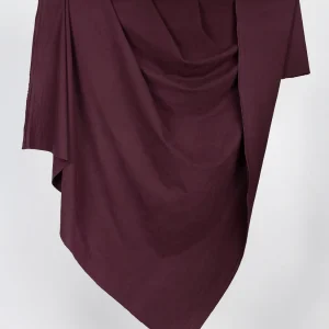 Tumbled Non Stretch Cotton - Mulberry - Swatch