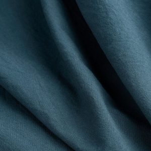 Tumbled Non Stretch Cotton - Teal