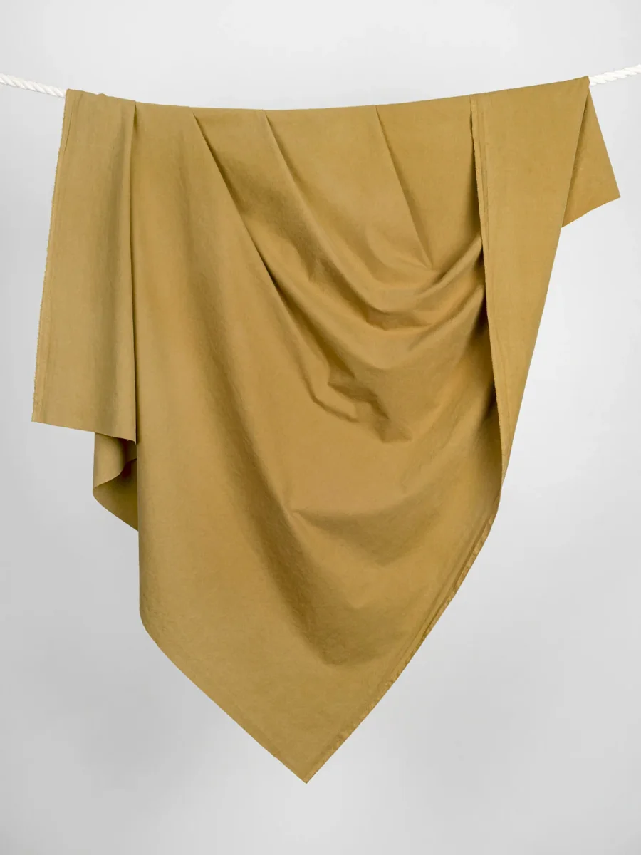Substantial Organic Cotton Broadcloth - Dijon – Image 4