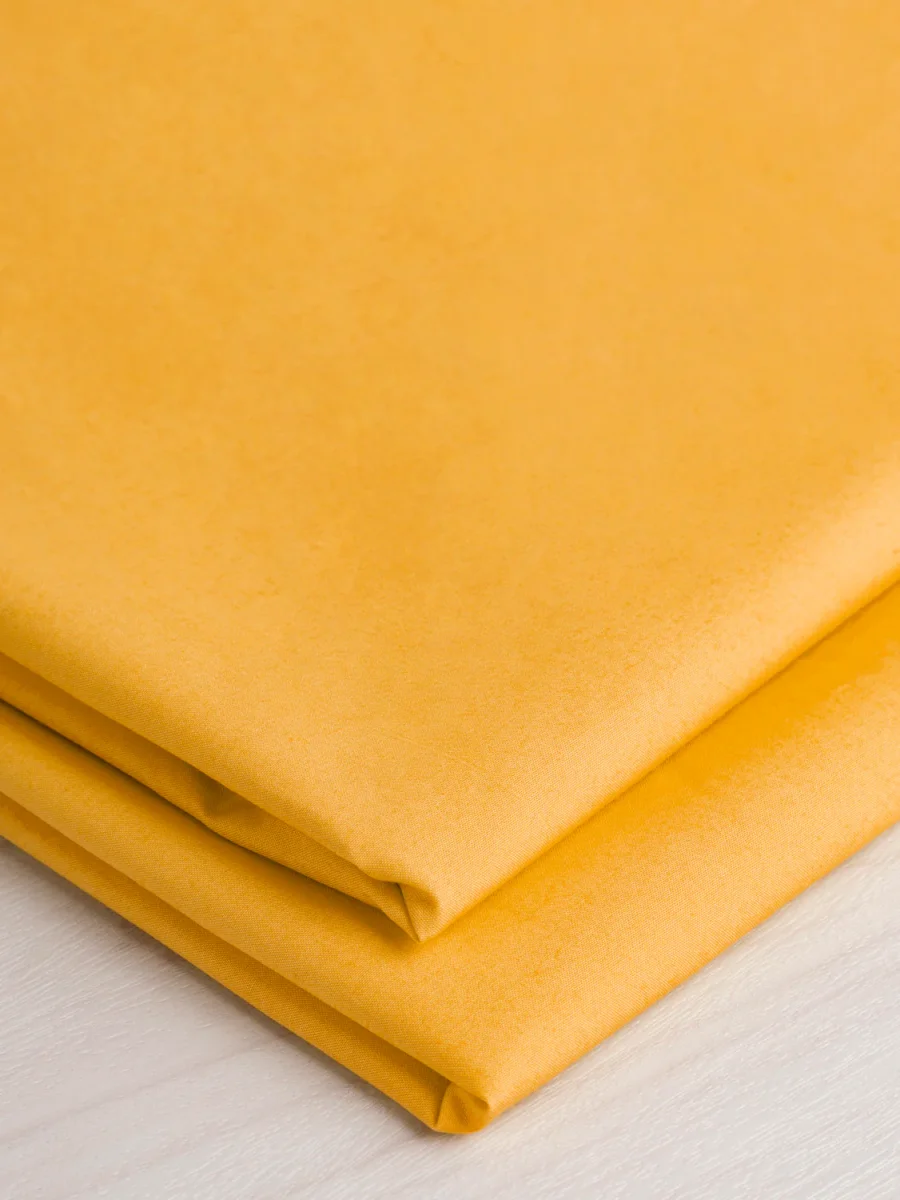 Signature Crisp Cotton Poplin - Mango – Image 4