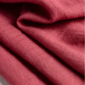 Midweight European Linen - Hibiscus