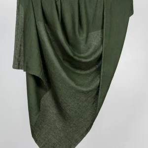 Midweight European Linen - Hunter Green - Swatch