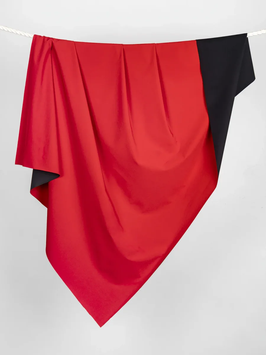 Recycled Dintex Meshback Softshell - Red – Image 4