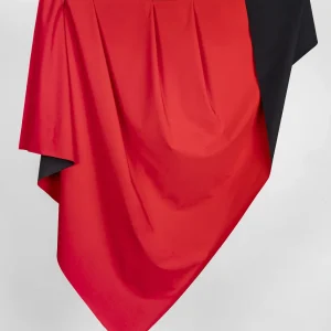 Waterproof Recycled Dintex Meshback Softshell - Red - Swatch