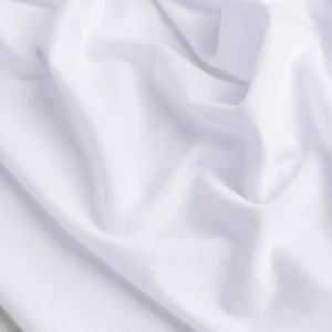 Organic Cotton + Tencel Stretch Knit Jersey - White