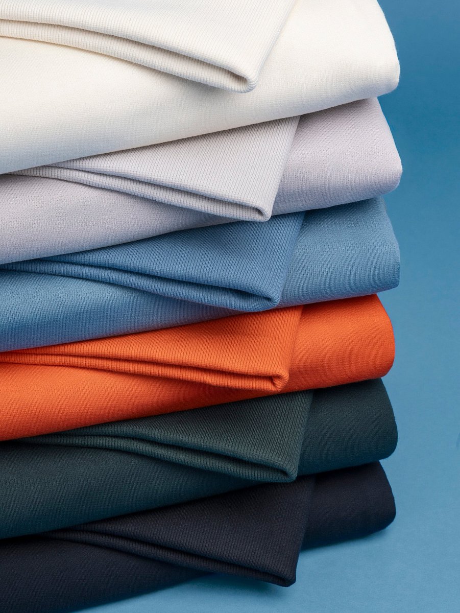 Heavy Organic Cotton 2x1 Rib Knit - Grey – Image 3