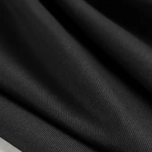 Heavyweight Organic Cotton Twill - Black
