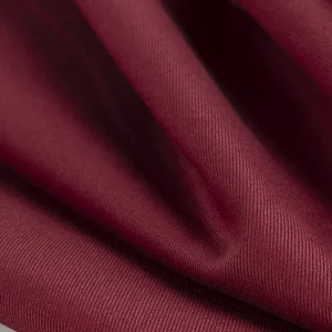 Heavyweight Organic Cotton Twill - Bordeaux