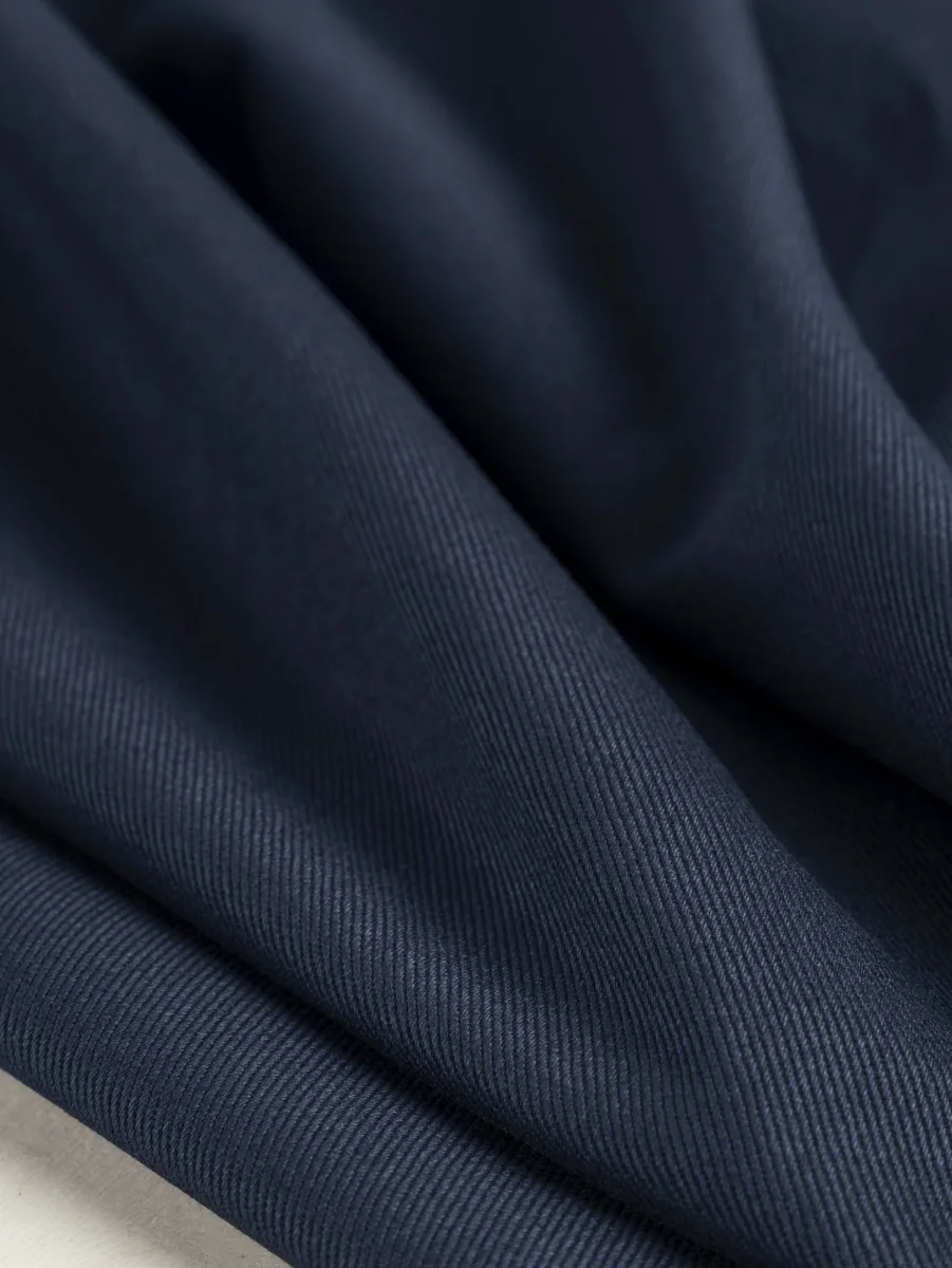 Heavyweight Organic Cotton Twill - Navy