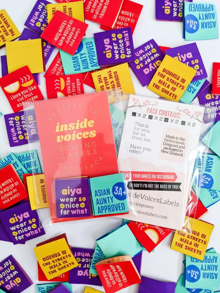 Inside Voices Sewing Labels Multipack: Prosperity – Image 2