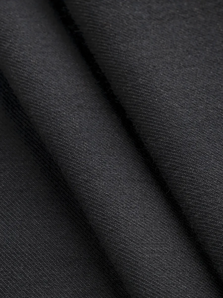 Japanese Soft Flannel Twill - Black