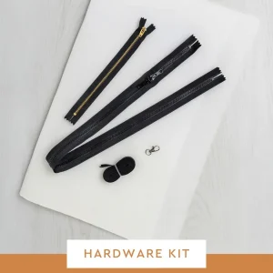 Core Bowling Bag Hardware Kit - Black Bias Tape