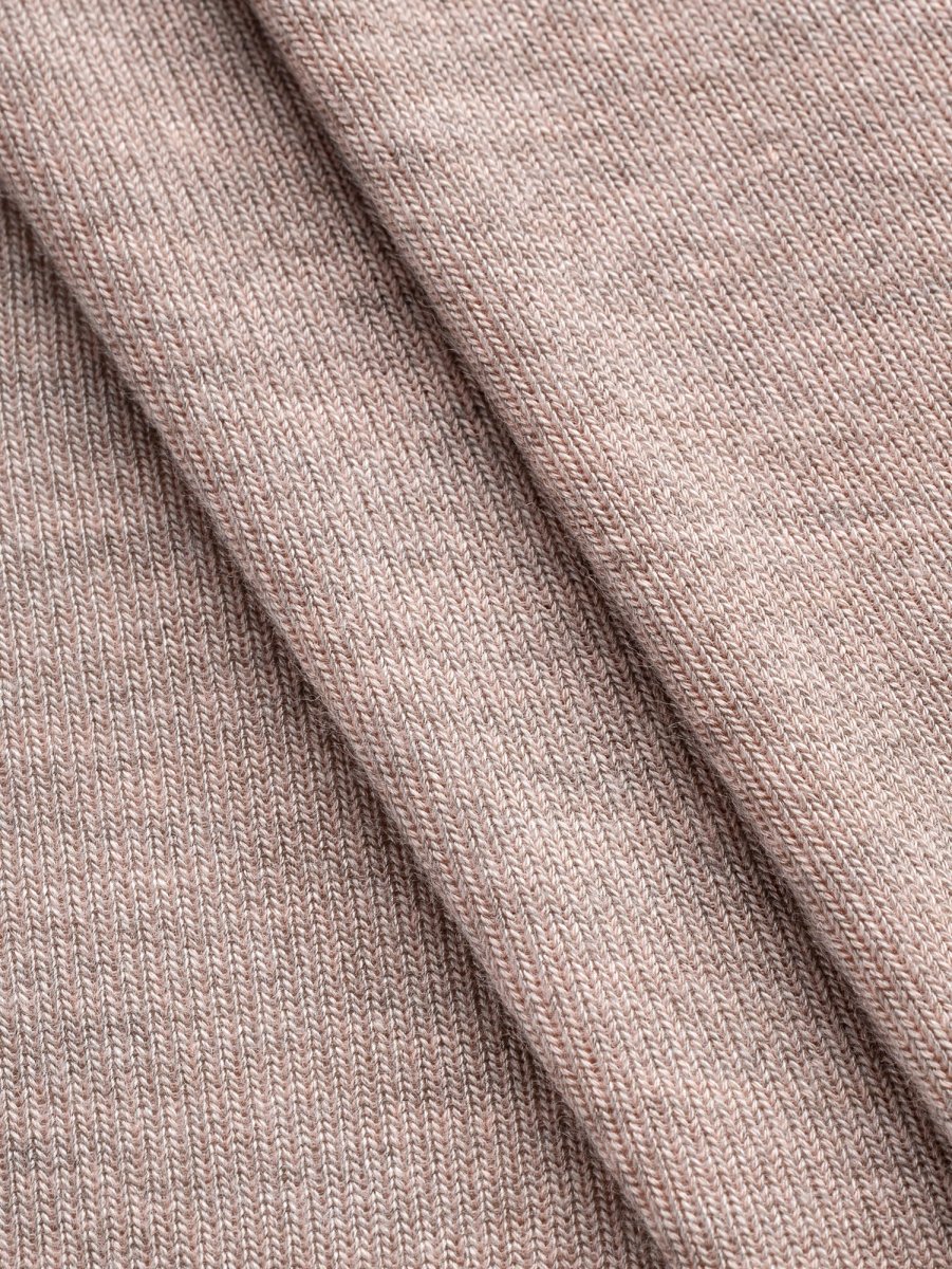 Light Sweater Knit Deadstock - Heather Primrose – Image 2