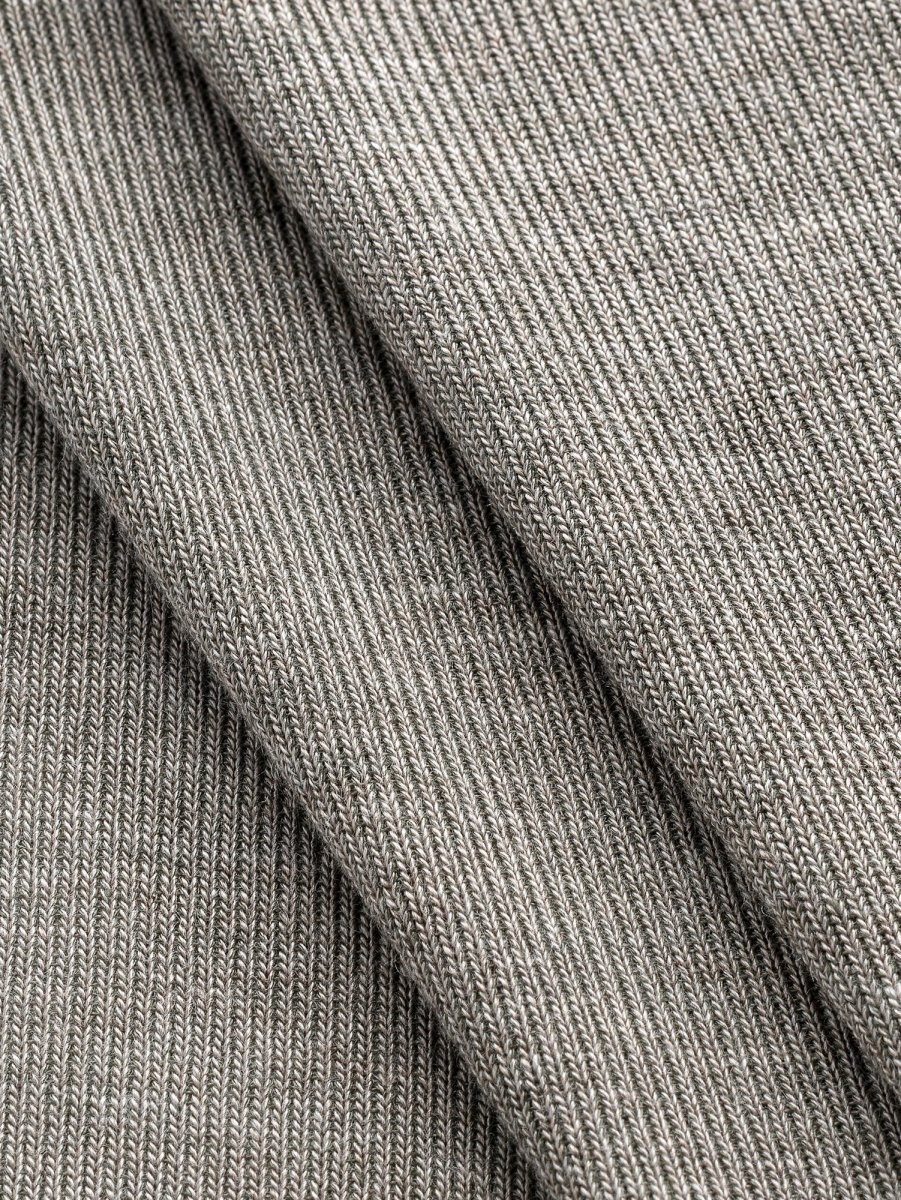 Light Sweater Knit Deadstock - Heather Sage